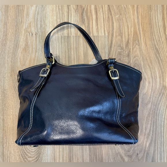 Floto Ischia Italian Leather Shoulder Bag NWT - Picture 10 of 12